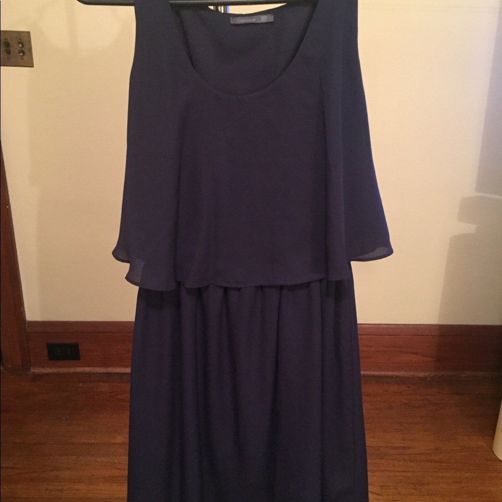 Navy blue dress